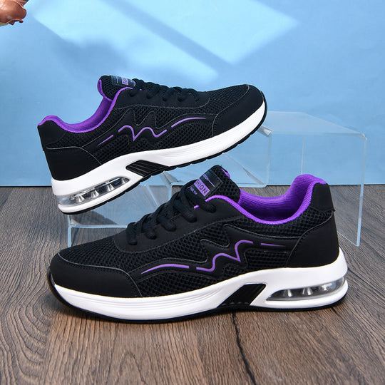 Damen nan City-Walking-Sneaker mit sichtbarer Fersenluftkammer und ergonomischer EVA-Dämpfung EB