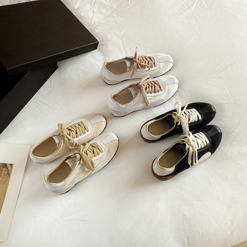 Damen Modische Freizeitsneaker im zeitlosen Design mit hochwertigen Obermaterialien EB