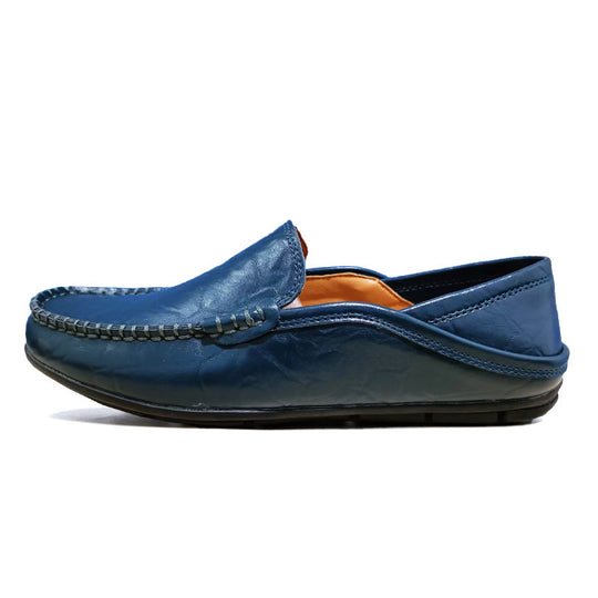 Damen Mokassins aus hochwertigem Leder mit bequemer Innensohle EB