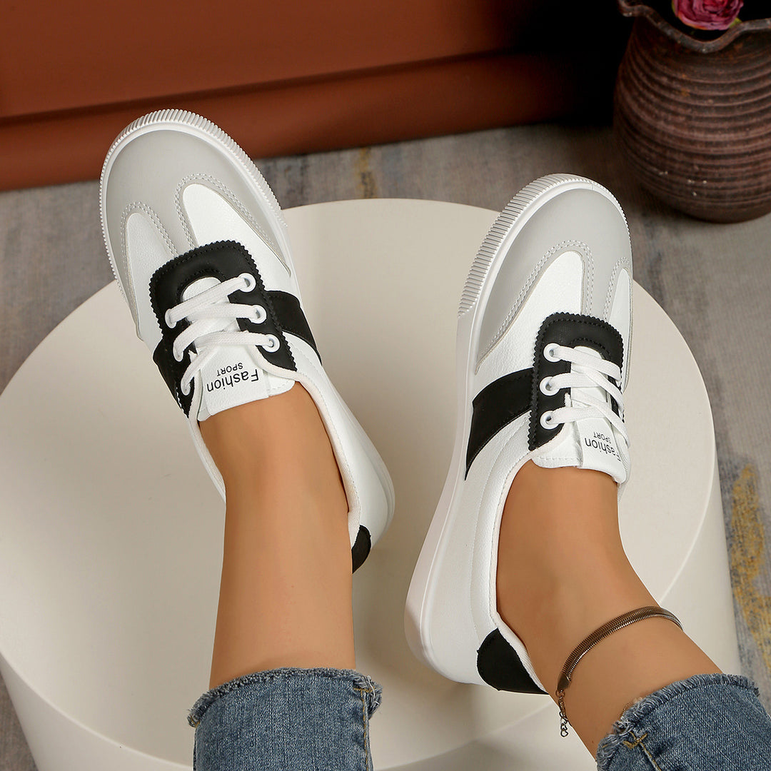 Damen Sportliche Sneaker mit atmungsaktivem Obermaterial und komfortablem Fußbett EB