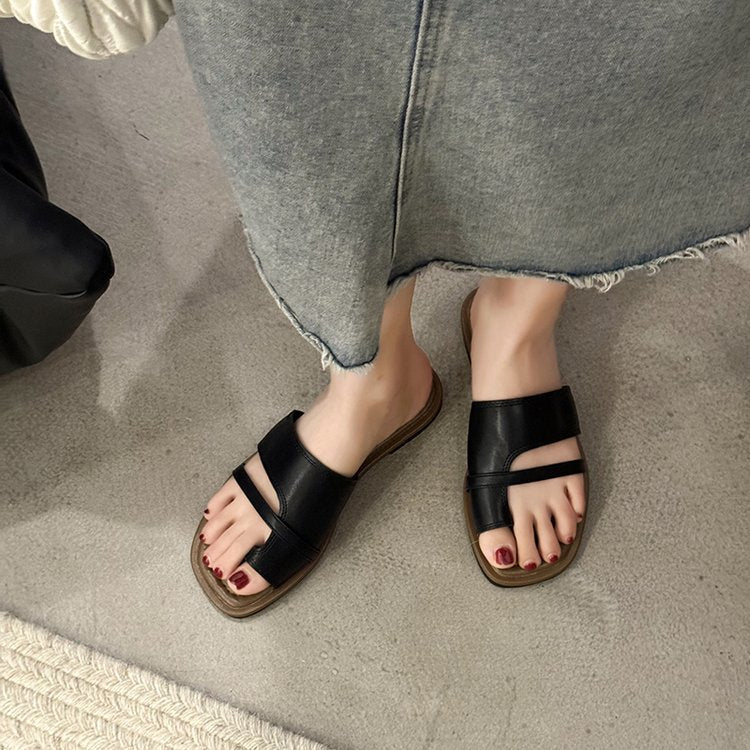 Damen Sandalen mit komfortablem Fußbett und modernem Riemendesign EB