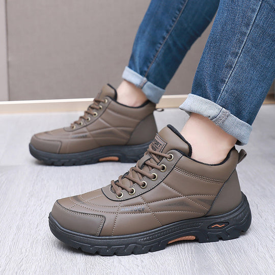 Damen Robuste Winterboots mit warmem Innenfutter und rutschfester Sohle EB