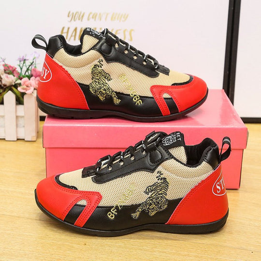 Damen Sportliche Freizeitschuhe mit atmungsaktiver Mesh-Oberfläche und rutschfester Sohle EB