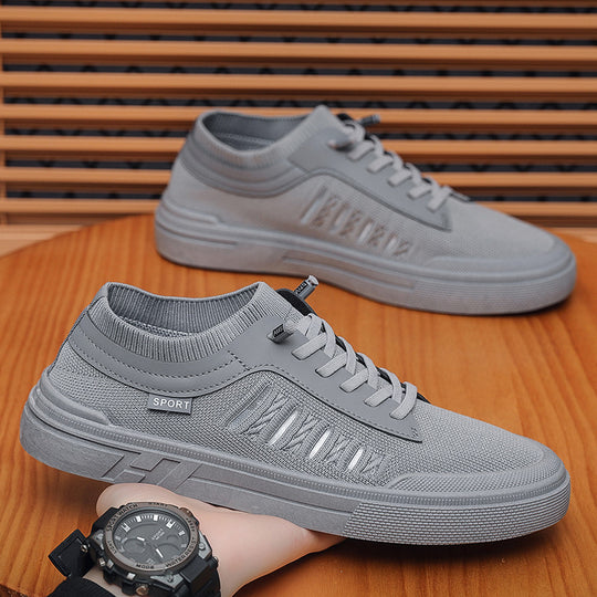 Damen Sportliche Sneaker mit atmungsaktivem Obermaterial und flexiblem Sohlenprofil EB