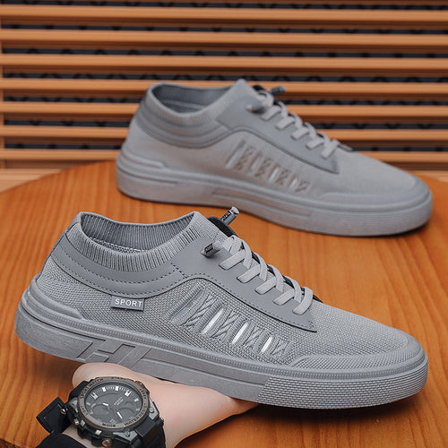 Damen Sportliche Sneaker mit atmungsaktivem Obermaterial und flexiblem Sohlenprofil EB