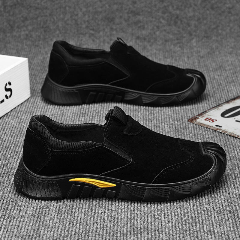 Damen Bequeme Slip-On Sneaker mit atmungsaktiver Innensohle EB
