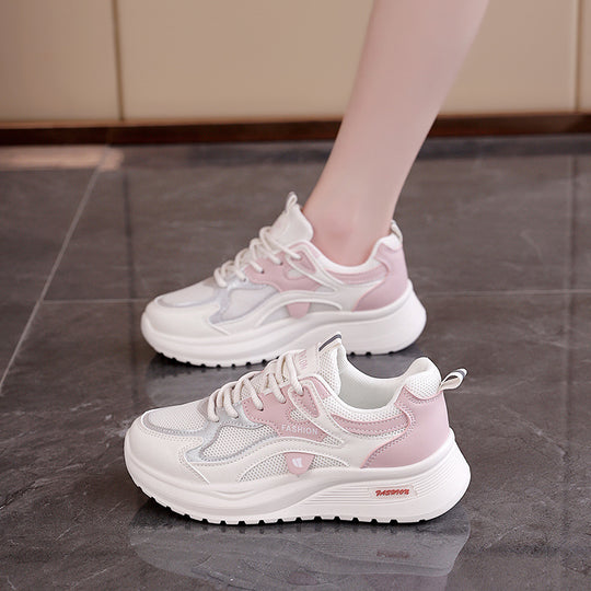 Damen Komfortable Freizeitsneaker mit atmungsaktiver Netzstruktur und rutschfester Sohle EB