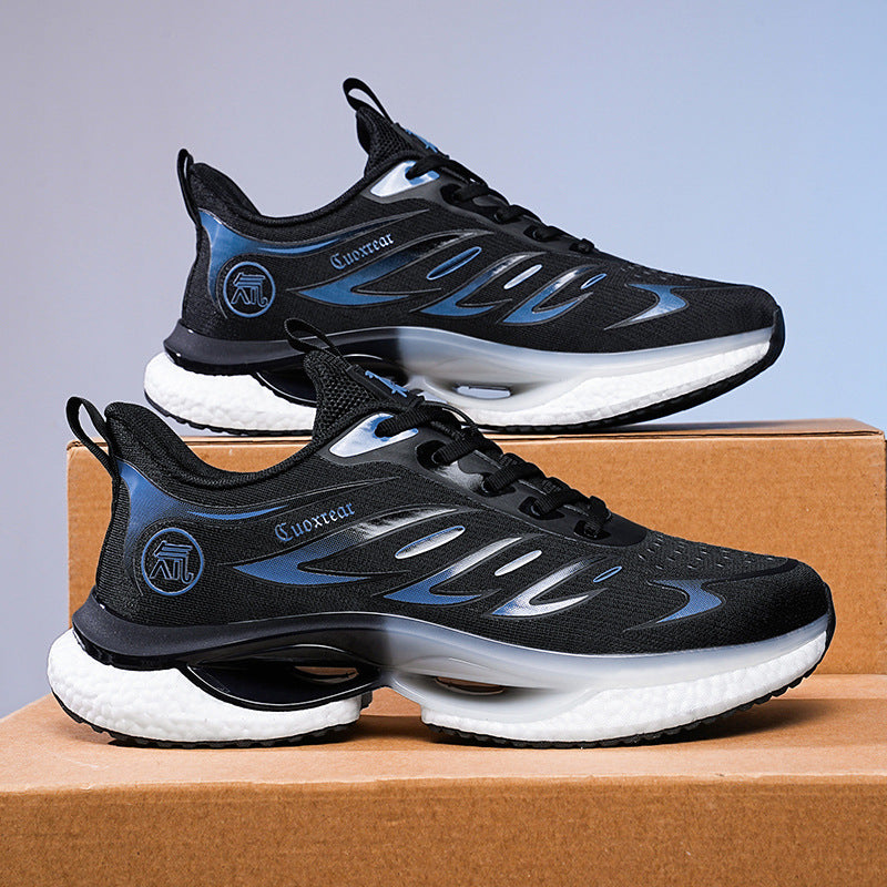 Damen Sportliche Laufschuhe mit atmungsaktivem Obermaterial und stoßdämpfender Sohle EB