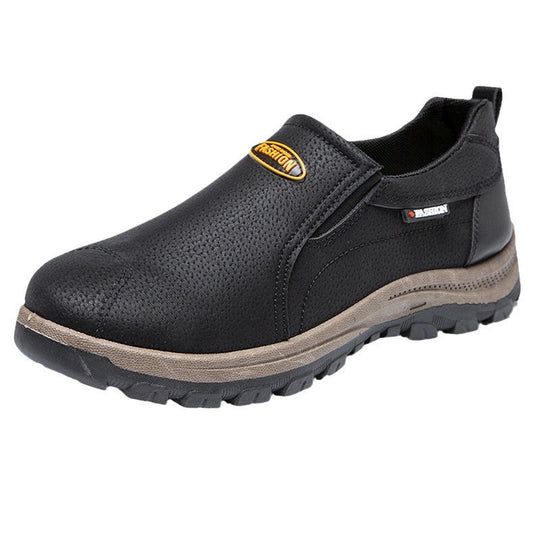 Damen Komfortable Slip-On Freizeitschuhe mit stabiler Sohle EB