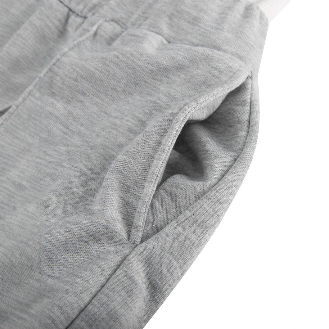 Damen lässiges Set aus Kapuzenpullover und weit geschnittenen Hosen Heidi-Mode