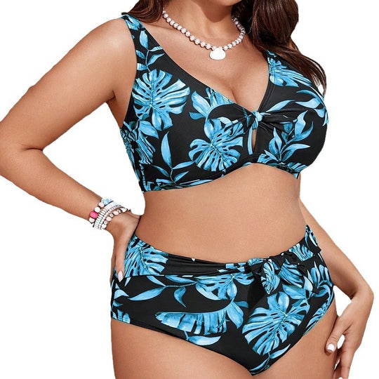 Damen Bikini-Set mit Eleganter Knoten-Detail EB