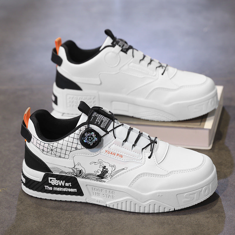 Damen Modische Sneakers mit innovativem Schnellschnürsystem und dämpfender Sohle EB