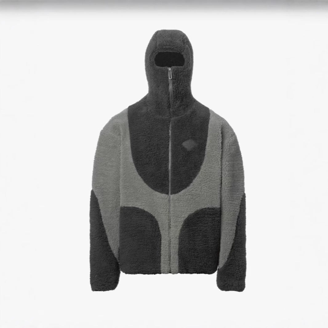 Damen Fleecejacke mit hohem Kragen und praktischen Reißverschlusstaschen EB