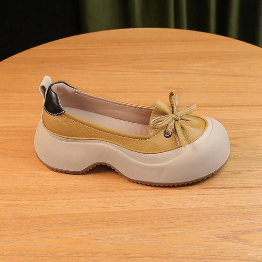 Damen modische Plateauschuhe mit innovativer Sohle und stilvollem Design EB