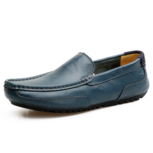 Herren Elegante Mokassins aus weichem Leder EB