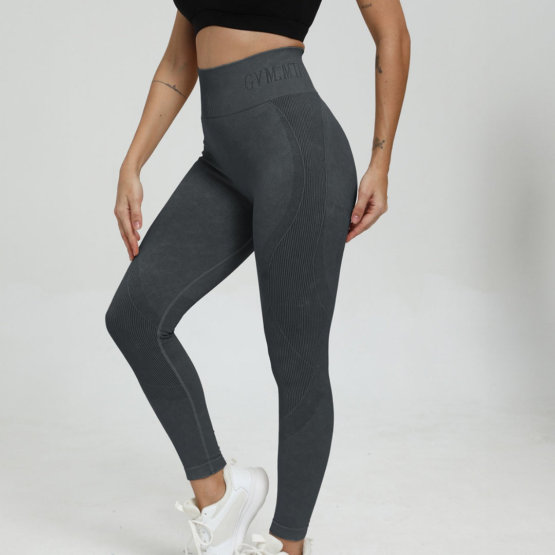 Damen Hochwertige Sportleggings mit hohem Bund EB