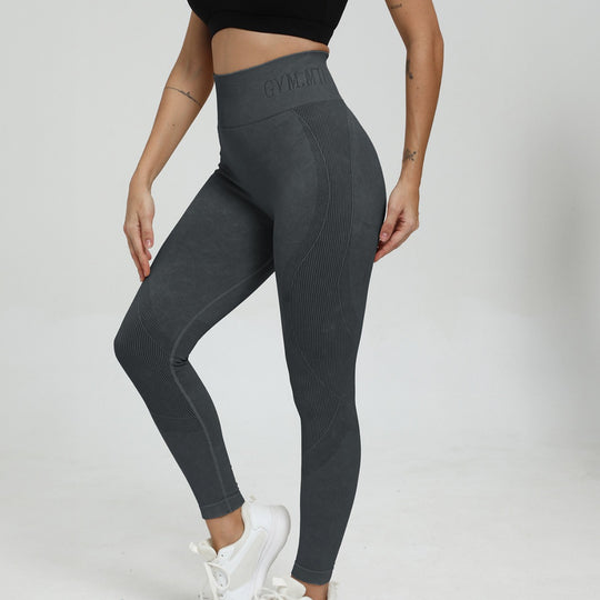 Damen Hochwertige Sportleggings mit hohem Bund EB