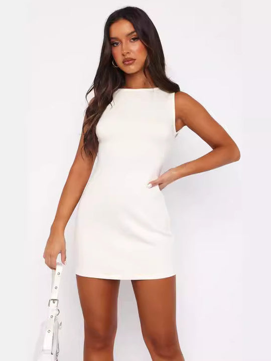 Damen ärmelloses Minikleid EB