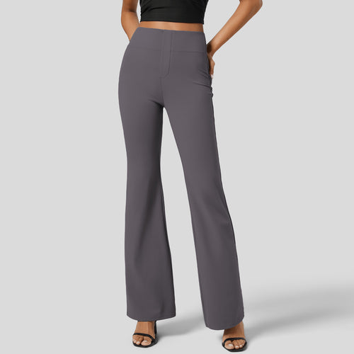 Damen Elegante und bequeme hoch geschnittene Hose EB