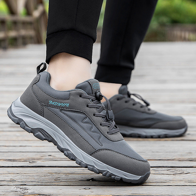 Damen Sportliche Freizeitschuhe mit rutschfestem Profil und elastischem Schnellverschluss EB