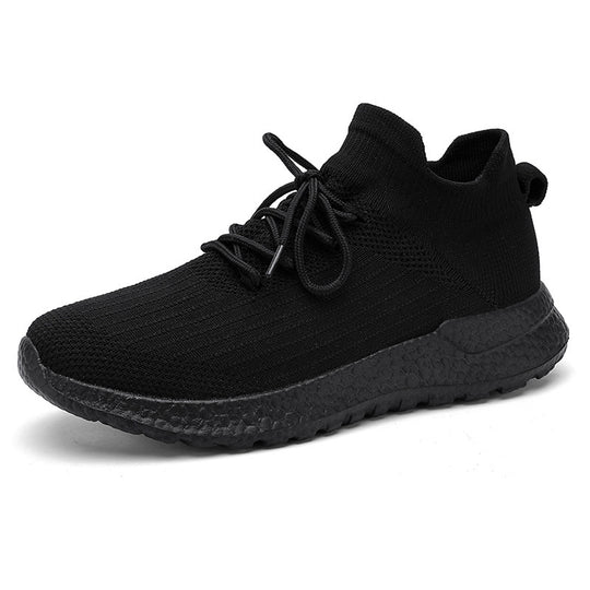 Unisex nahtloser Strick‑Sock‑Sneaker mit gepolsterter Hohlkammer‑Zwischensohle und griffiger Wabensohle EB