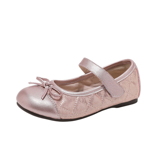 Mädchen Mary Jane Ballerinas mit glänzendem Obermaterial EB