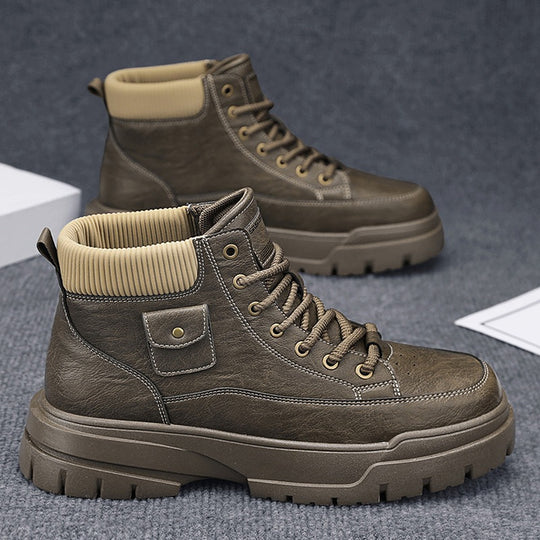 Damen Robuste Hohe Sneakers mit isolierendem Futter und rutschfester Sohle EB