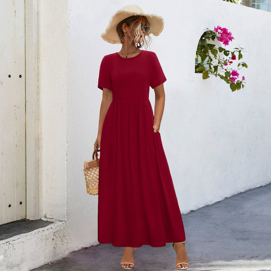 Damen Maxikleid mit hohem Tragekomfort und praktischen Taschen EB
