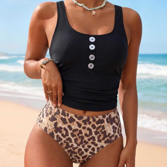 Damen Badeanzug mit floralem Design EB