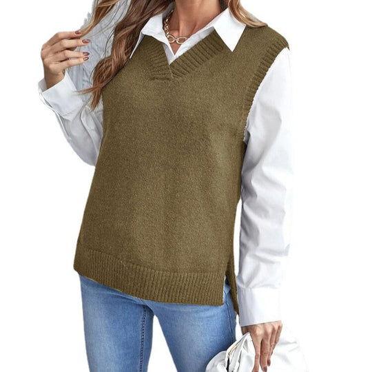 Damen elegante Strickweste EB
