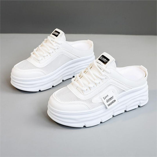Damen Sportliche Sneakers mit hohem Plateau von EB