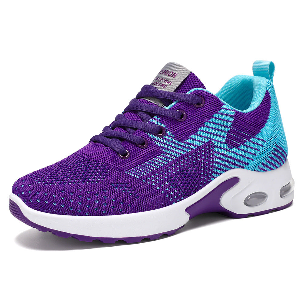 Damen Sportliche Lauf- und Freizeitschuhe mit atmungsaktiver Netzstruktur EB