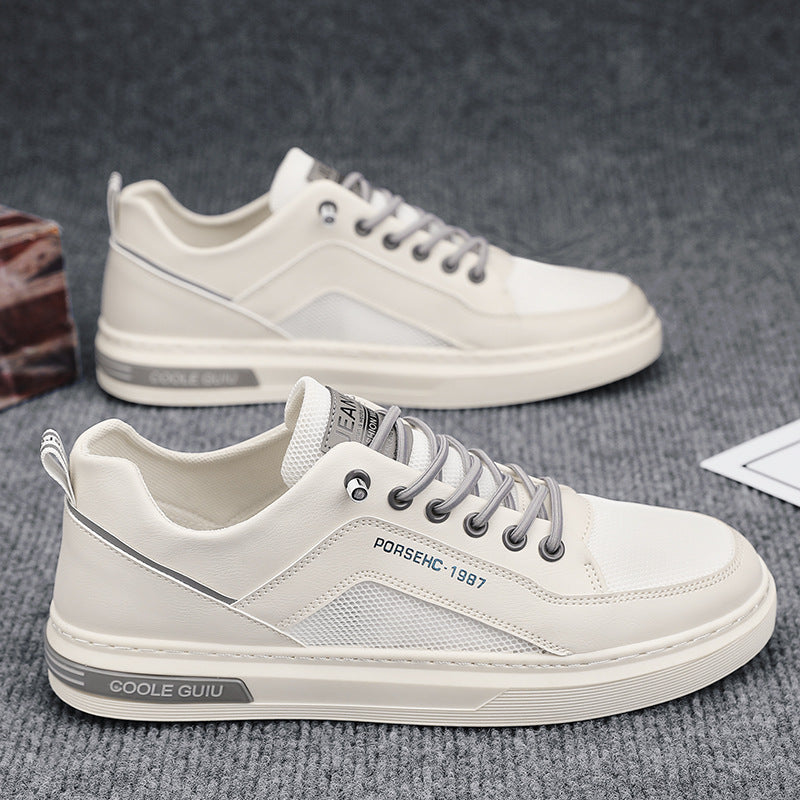 Damen Sportliche Sneakers mit perforierter Oberfläche und gepolsterter Sohle EB