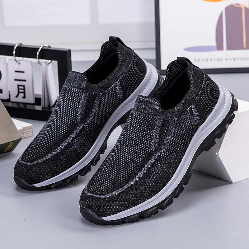 Damen Freizeit-Sneaker mit atmungsaktivem Mesh-Obermaterial und flexiblem Sohlenkomfort EB