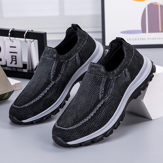 Damen Freizeit-Sneaker mit atmungsaktivem Mesh-Obermaterial und flexiblem Sohlenkomfort EB