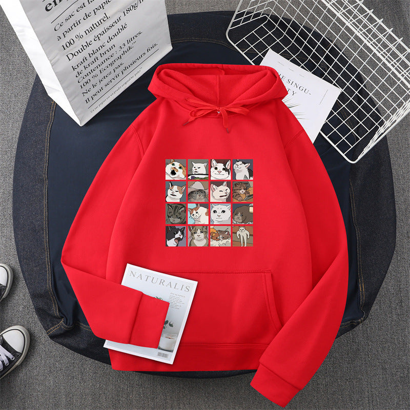 Damen Sweatshirt mit Tier-Motiv EB