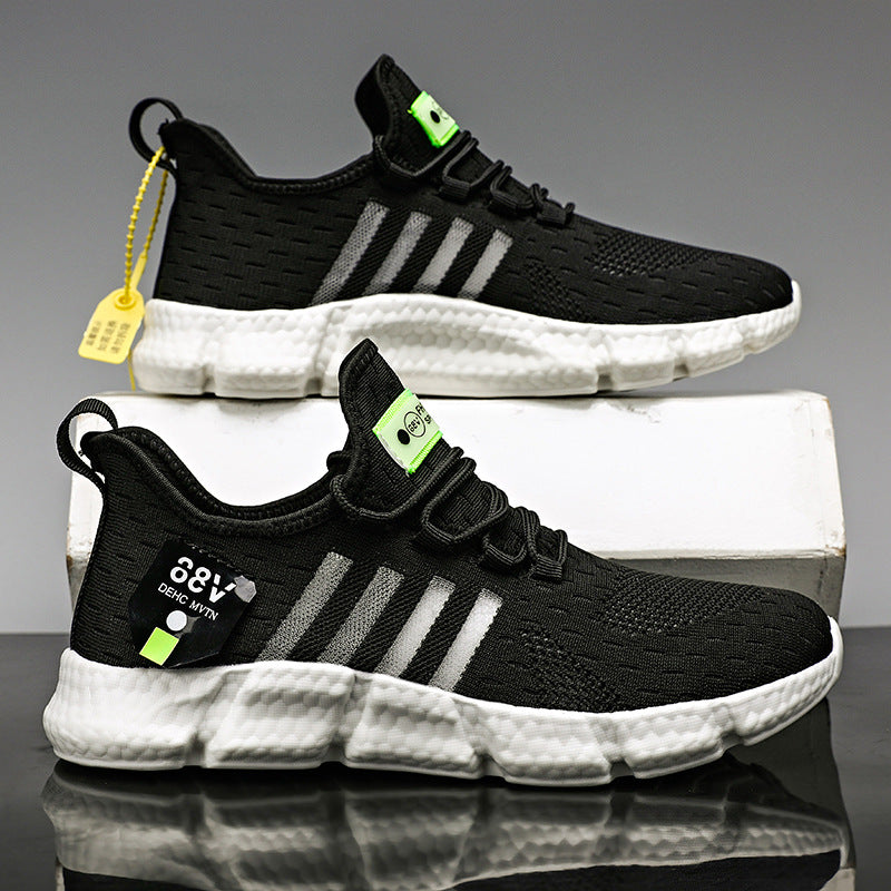 Damen Leichte und atmungsaktive Freizeitsneaker mit Flex-Sohle EB