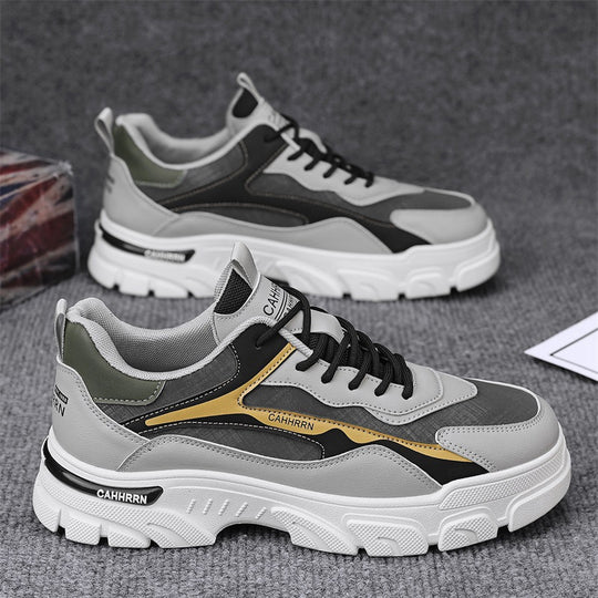 Damen Sportliche Chunky Sneakers mit stabiler Gummisohle und atmungsaktivem Obermaterial EB
