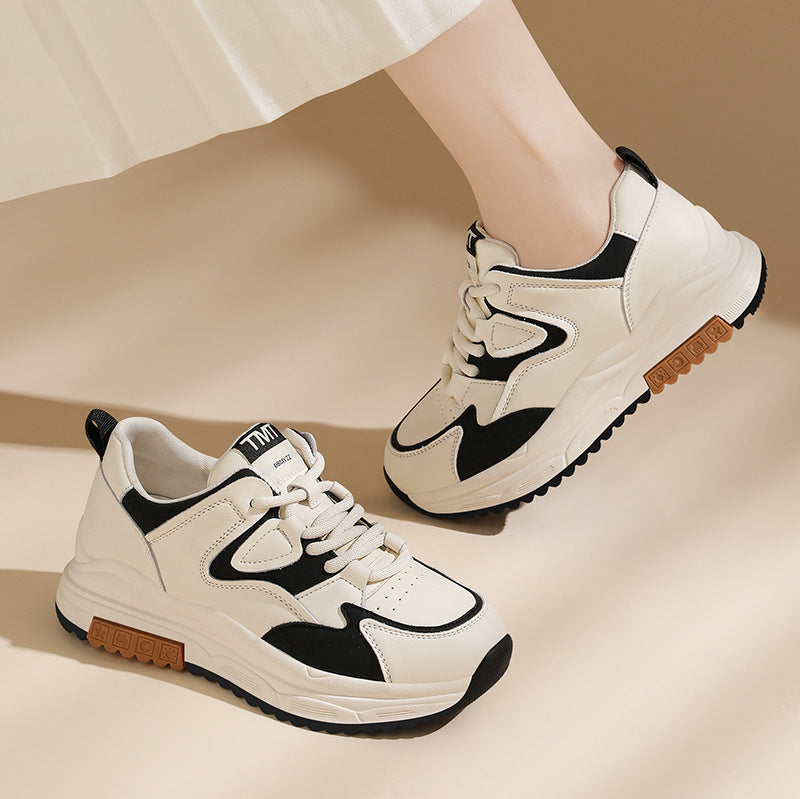 Damen Moderne Sneaker mit dämpfender Sohle und atmungsaktivem Obermaterial EB
