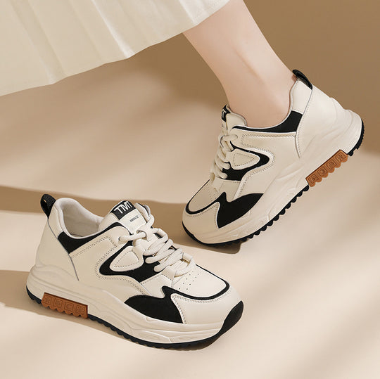 Damen Moderne Sneaker mit dämpfender Sohle und atmungsaktivem Obermaterial EB