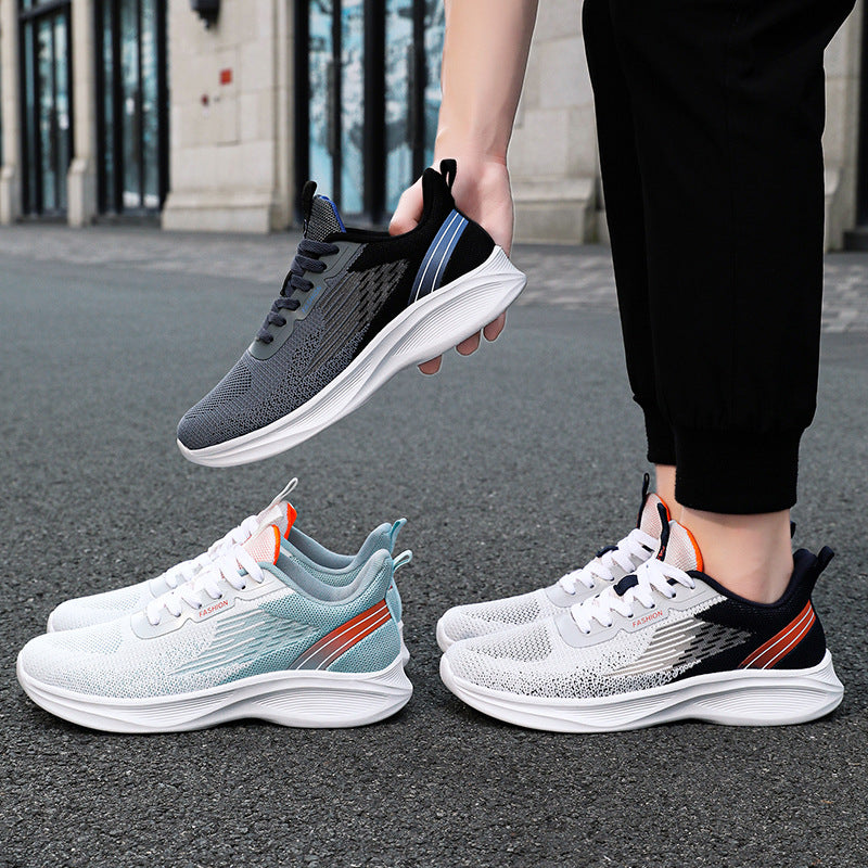 Damen Sportliche Lauf-Sneaker mit atmungsaktivem Mesh-Obermaterial und dämpfender Sohle EB
