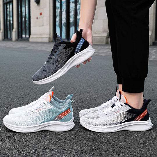 Damen Sportliche Lauf-Sneaker mit atmungsaktivem Mesh-Obermaterial und dämpfender Sohle EB