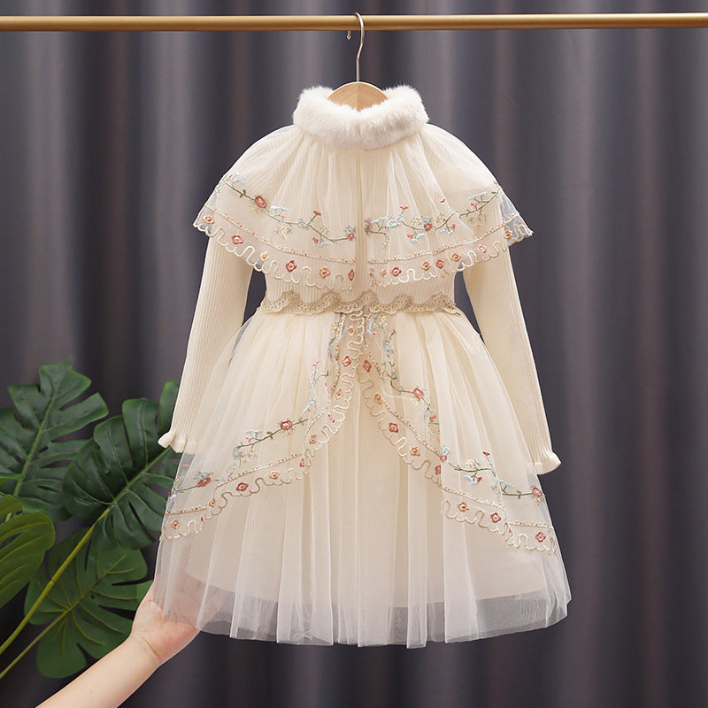 Damen Spitzenbesetztes Festkleid EB