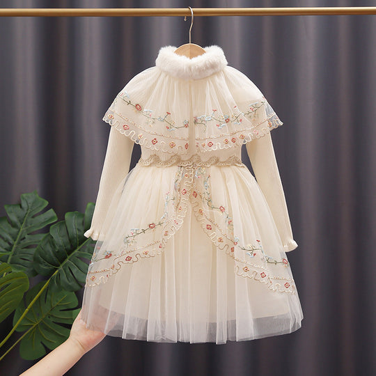 Damen Spitzenbesetztes Festkleid EB