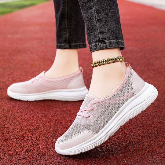 Damen Atmungsaktive Freizeitschuhe mit flexiblem Netzdesign EB