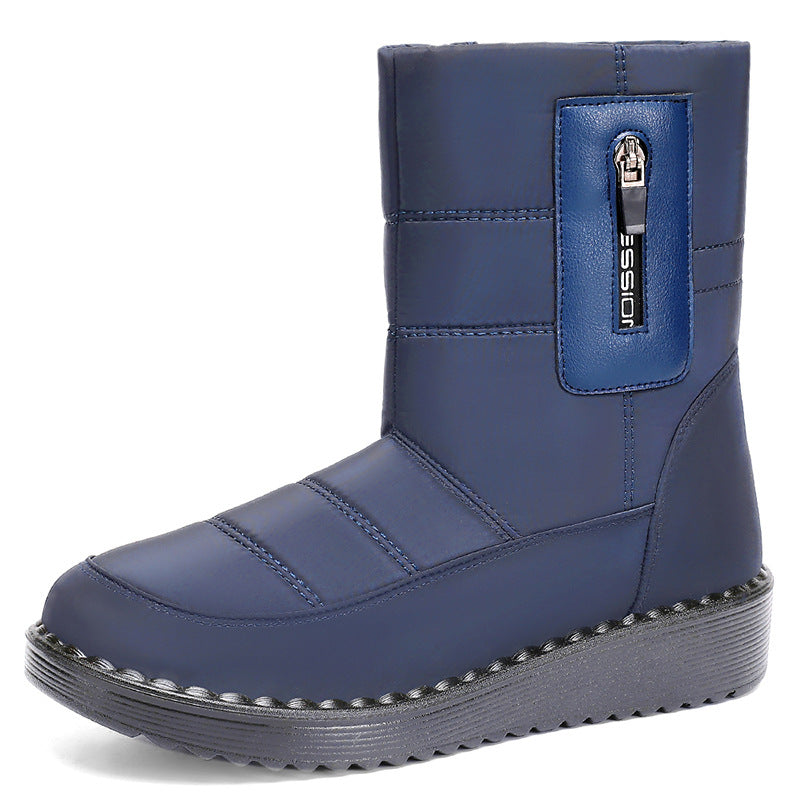 Damen Warmfutter Winterstiefel mit rutschfester Sohle EB