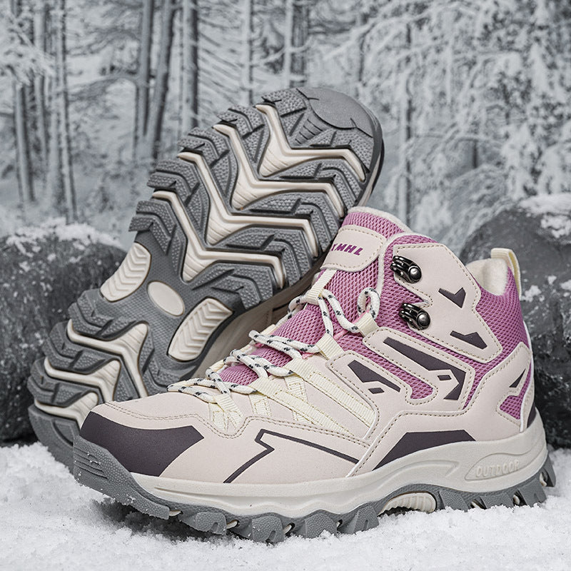 Damen Wanderschuhe mit wasserdichter Membran und rutschfester Sohle EB