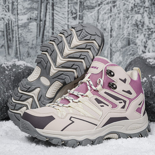 Damen Wanderschuhe mit wasserdichter Membran und rutschfester Sohle EB