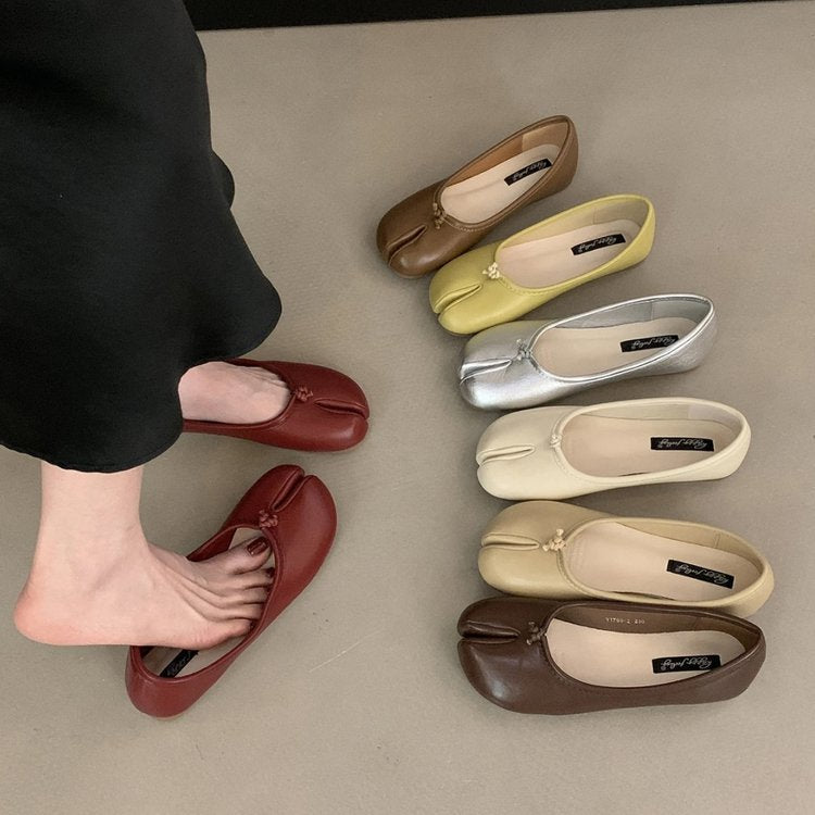 Damen Ballerina-Pantoletten mit innovativem Design und weichem Innenfutter EB