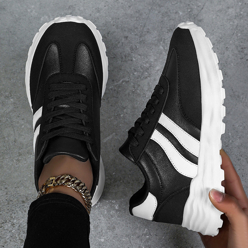 Damen Sportliche Sneaker mit dämpfendem Sohlenprofil und atmungsaktivem Obermaterial EB